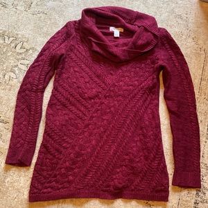 Burgundy Maternity Sweater size Small